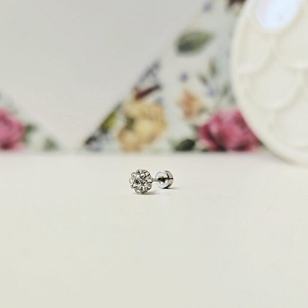 Single Ball Stone Stud