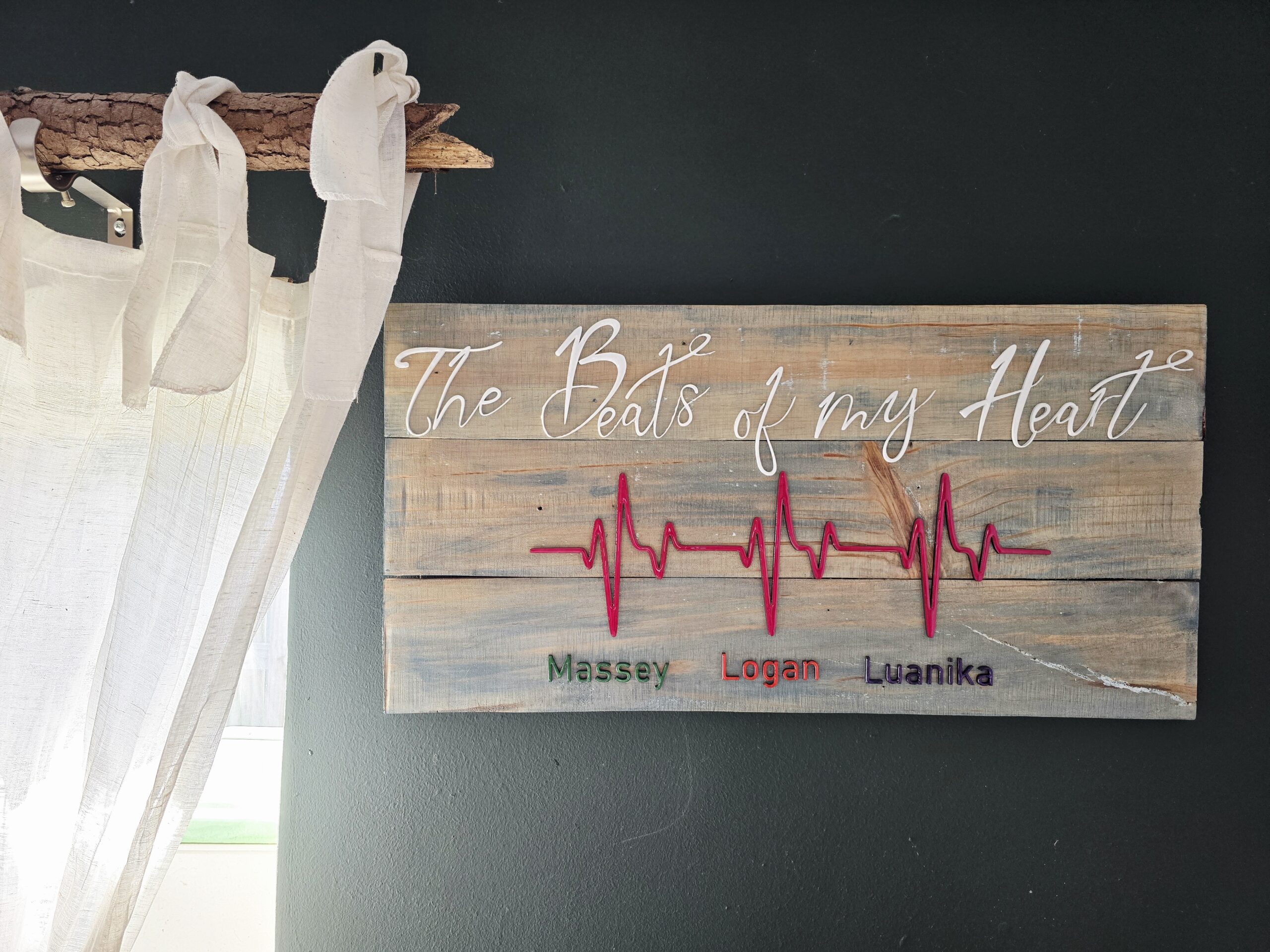 The Beats of my Heart Sign